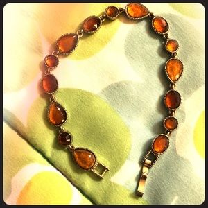 Citrine vintage bracelet